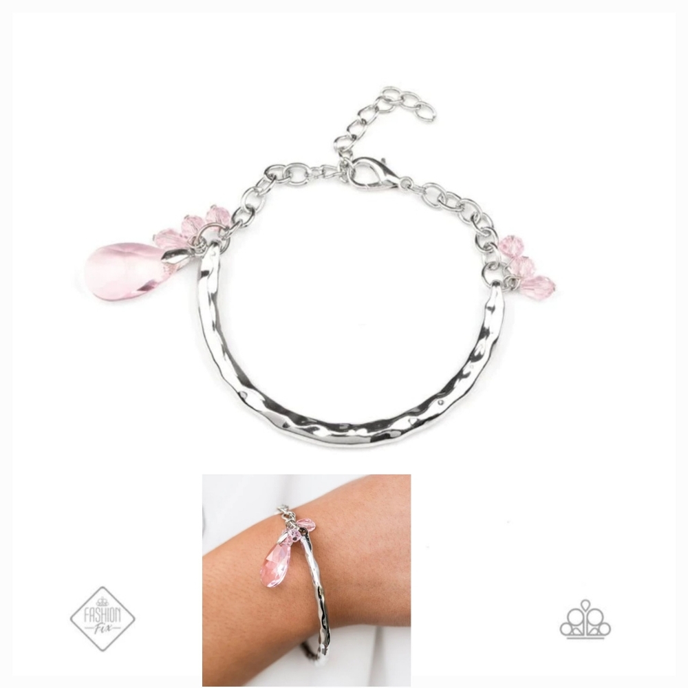 LET YOURSELF GLOW PINK BRACELET